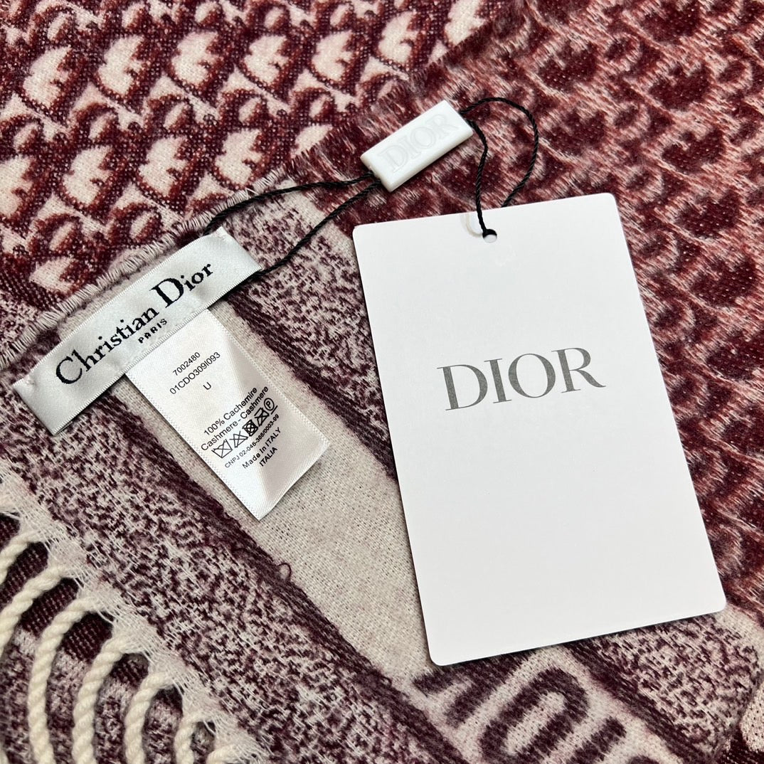 CD OBLIQUE SCARF
