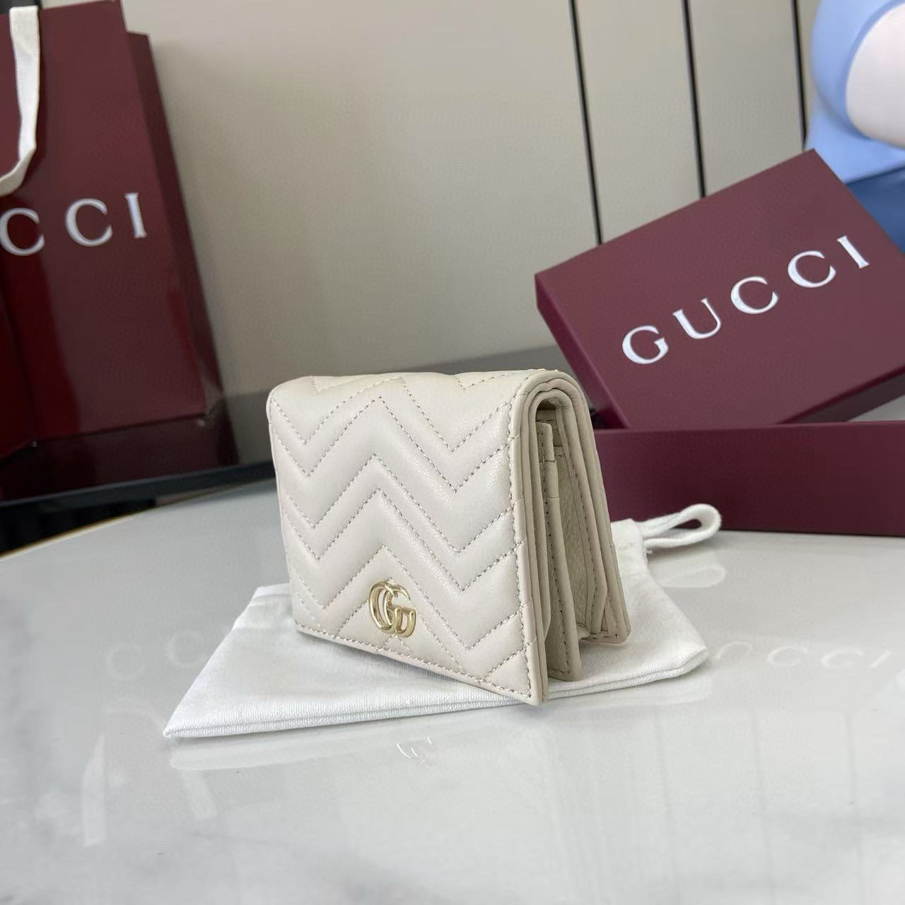 GG MARMONT SMALL WALLET
