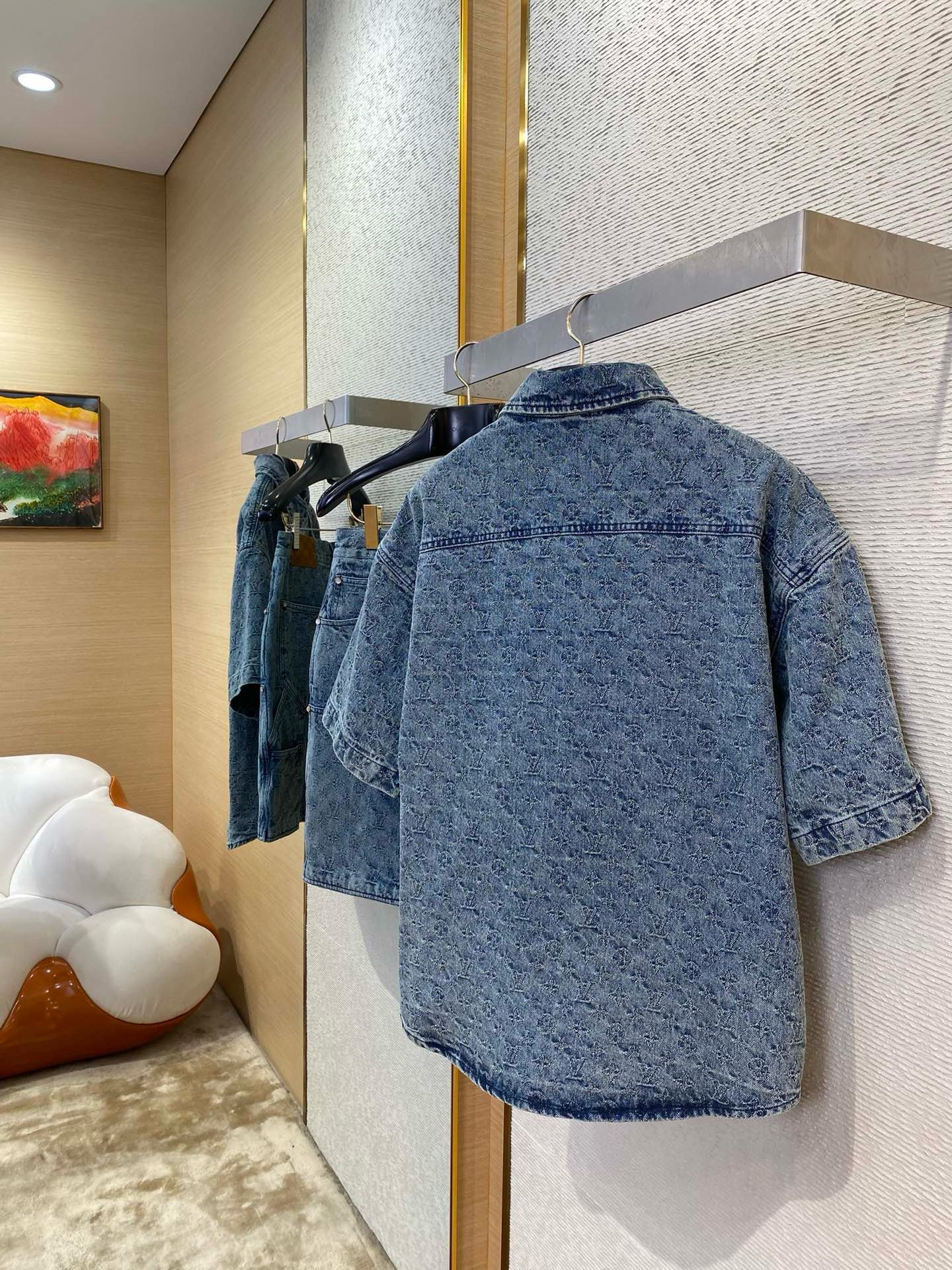 LOU DENIM SHIRT