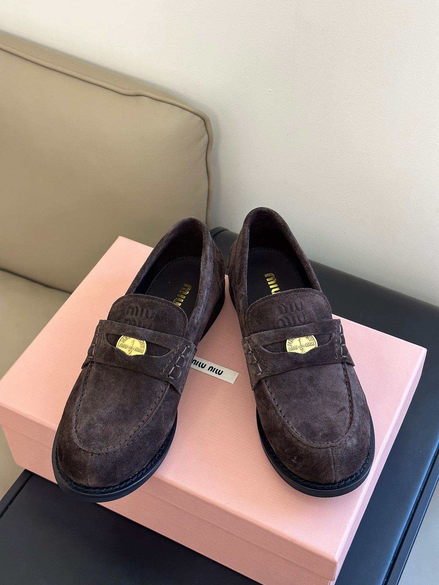 MIU M LOAFERS
