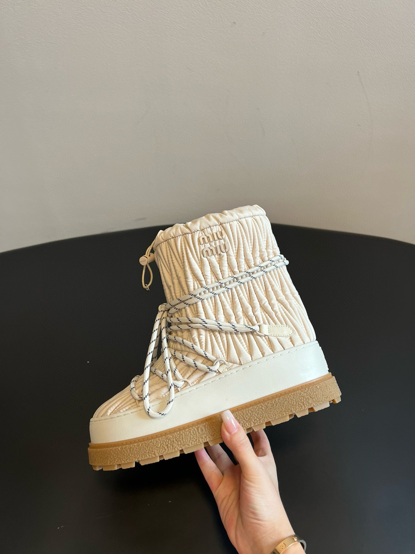 MIU M BOOTS