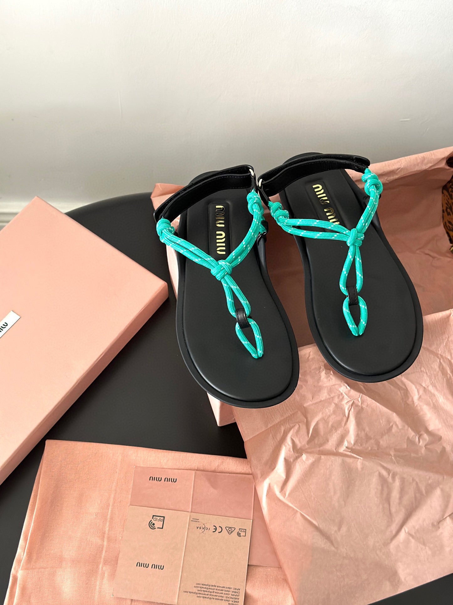 MIU M SANDALS