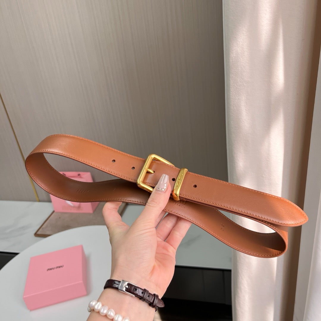 MIU M BELT 3.5 CM
