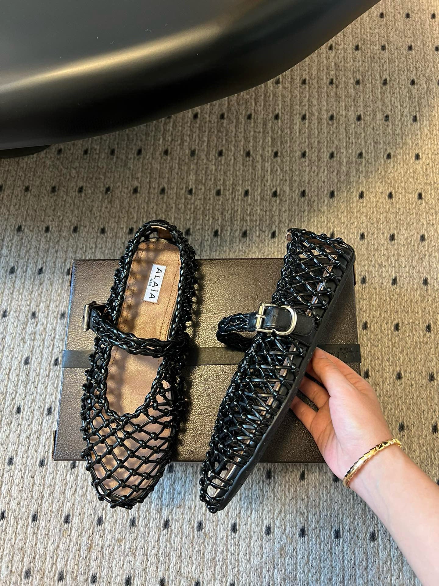 ALAIA BALLET FLATS