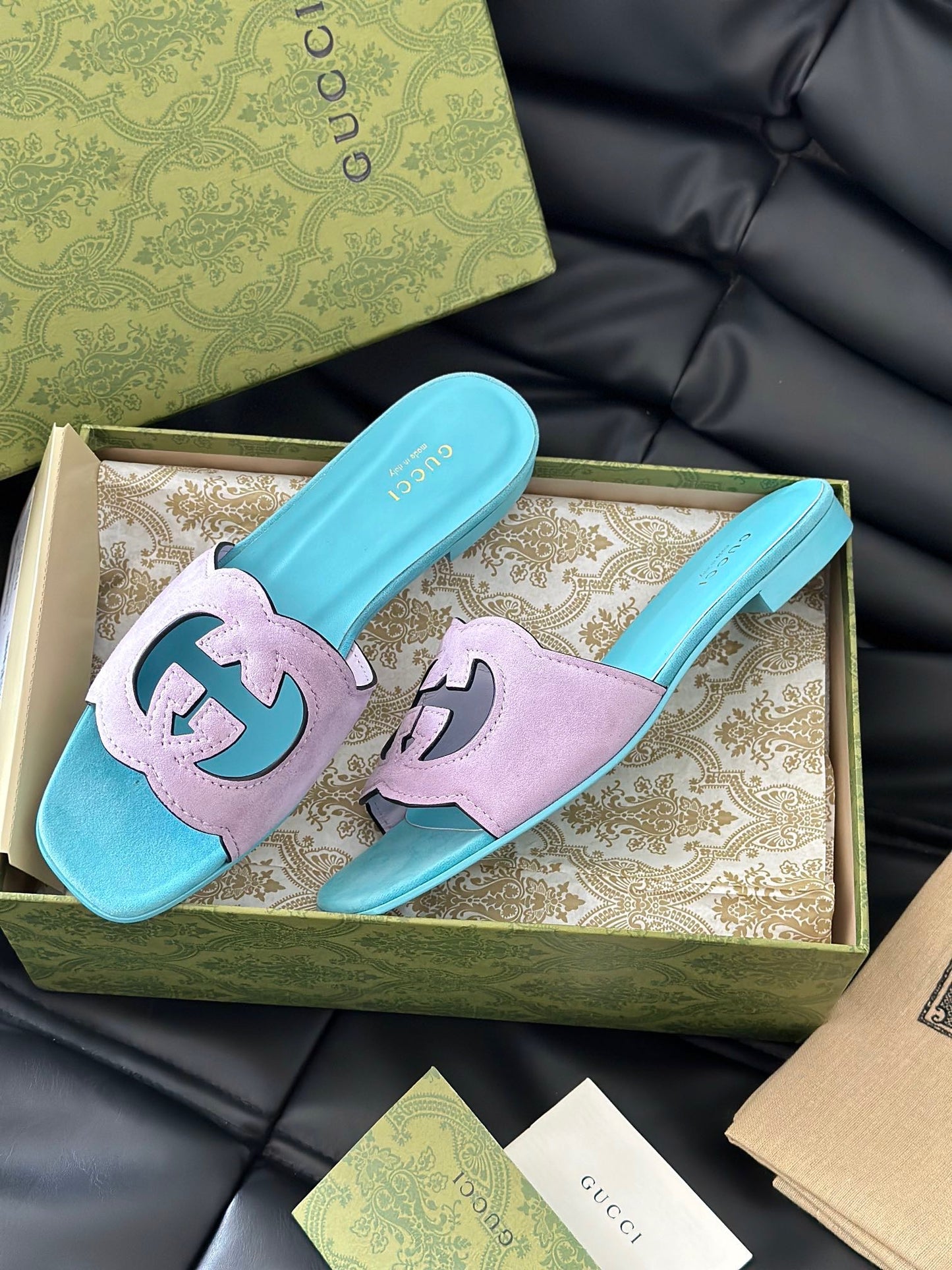 GG CUT OUT SANDALS