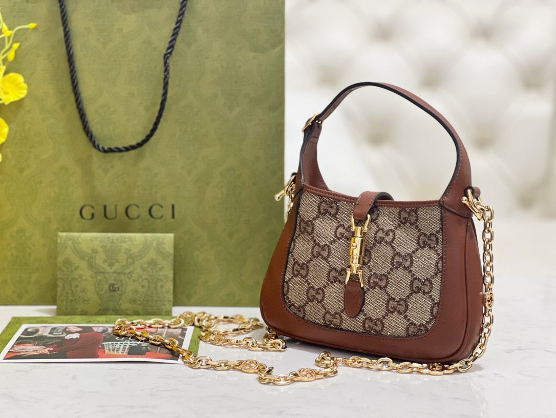 GG JACKIE 1961 CRYSTALS MINI BAG