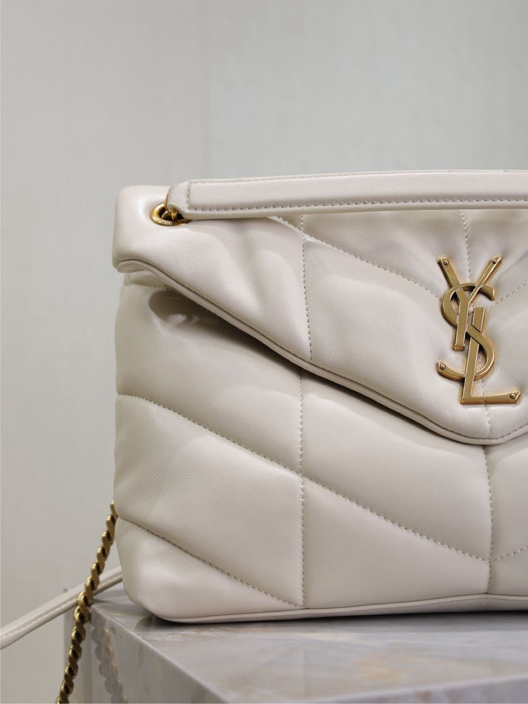 SL LOULOU MEDIUM PUFFER BAG
