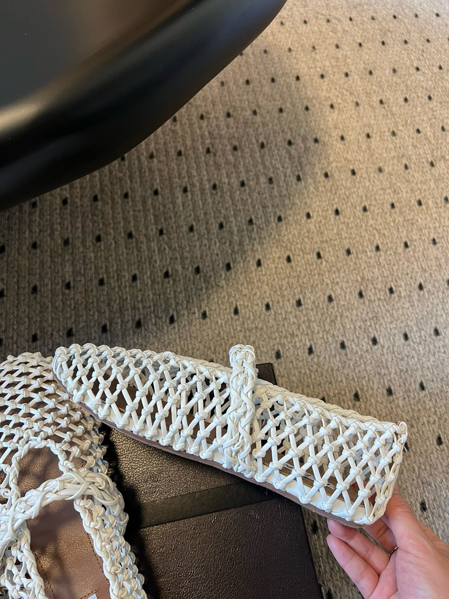 ALAIA BALLET FLATS