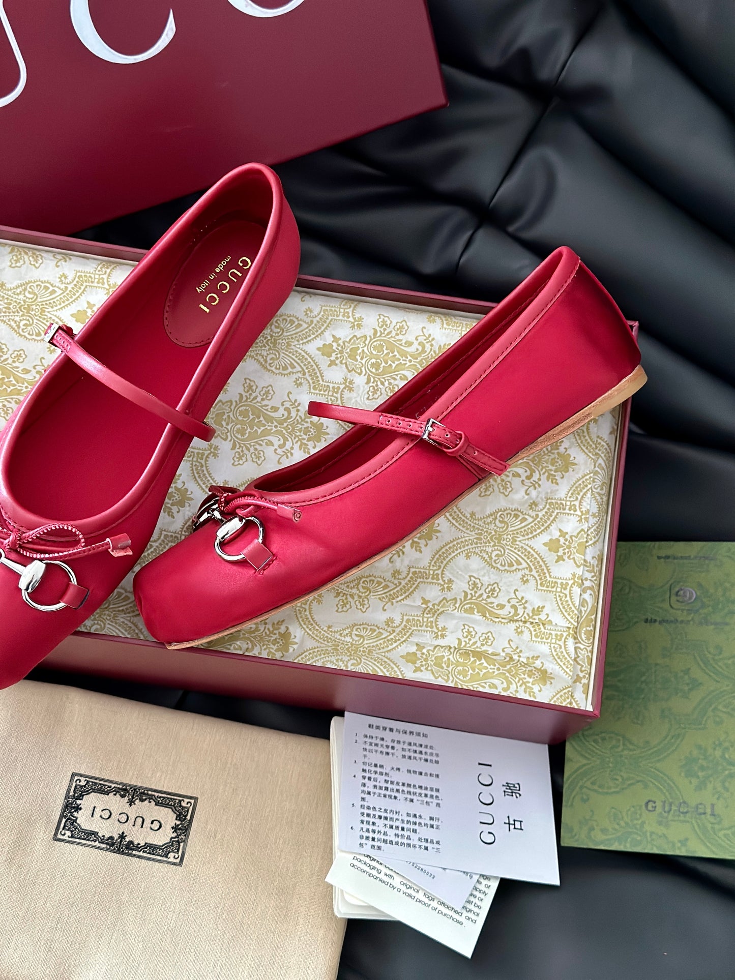 GG BALLET FLATS