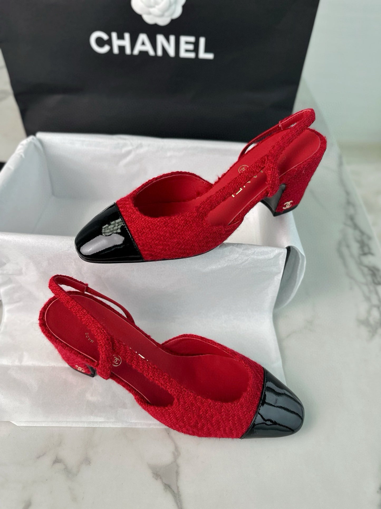 CC SLINGBACK HEELS