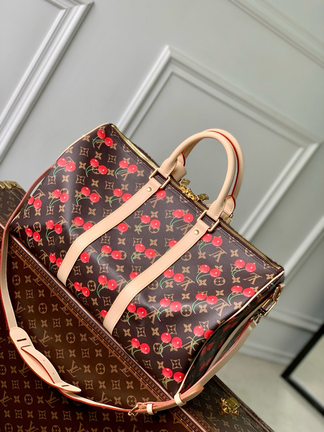 LOU x MURAKAMI KEEPALL 45 BAG