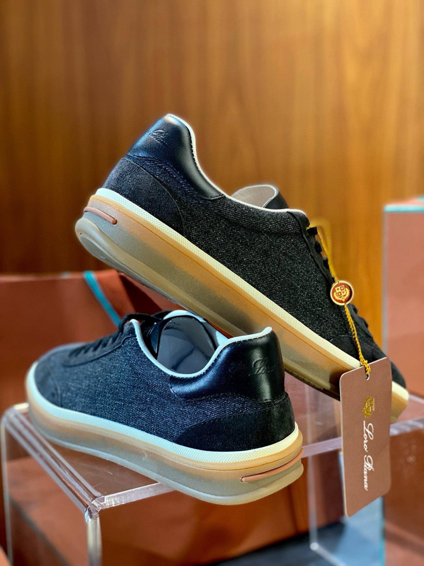 LORO P TENNIS WALK TRAINERS