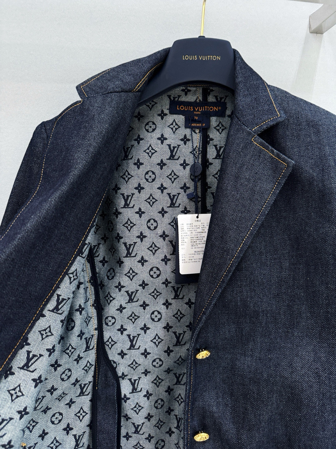 LOU DENIM BLAZER