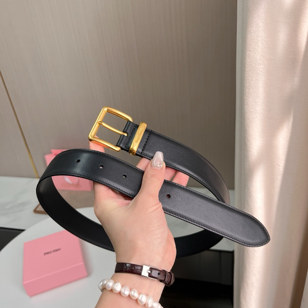 MIU M BELT 3.5 CM