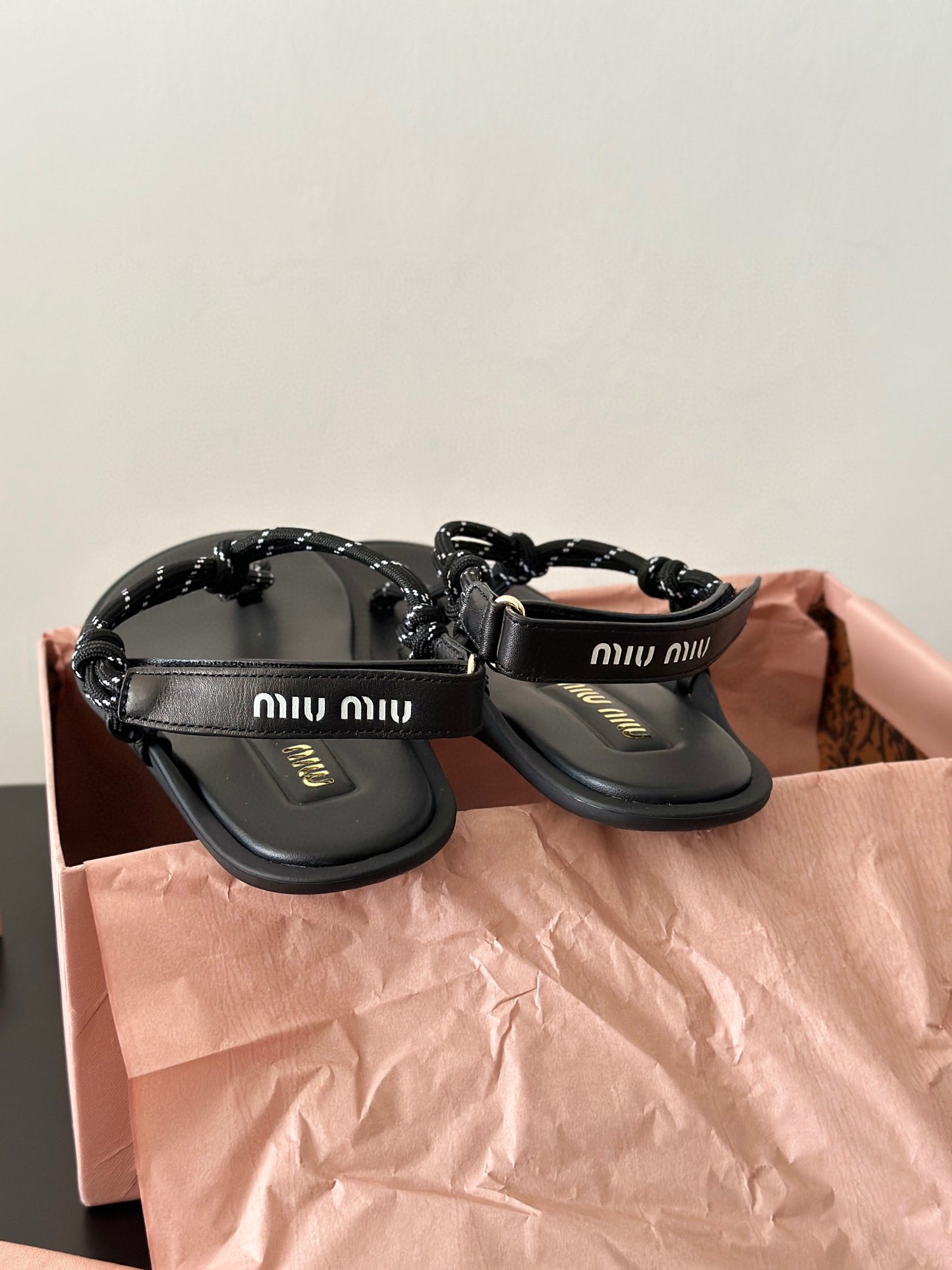 MIU M SANDALS