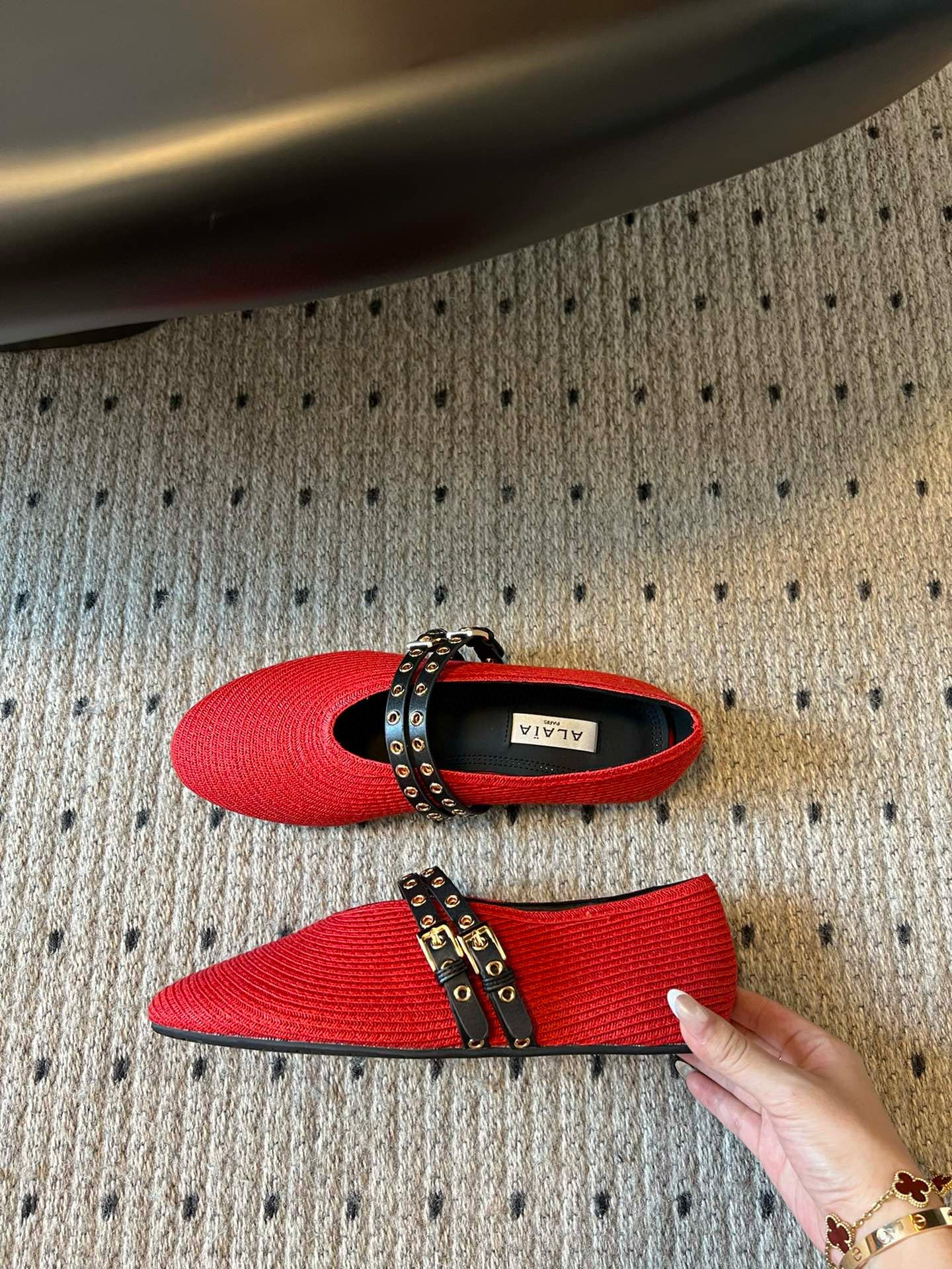 ALAIA BALLET FLATS