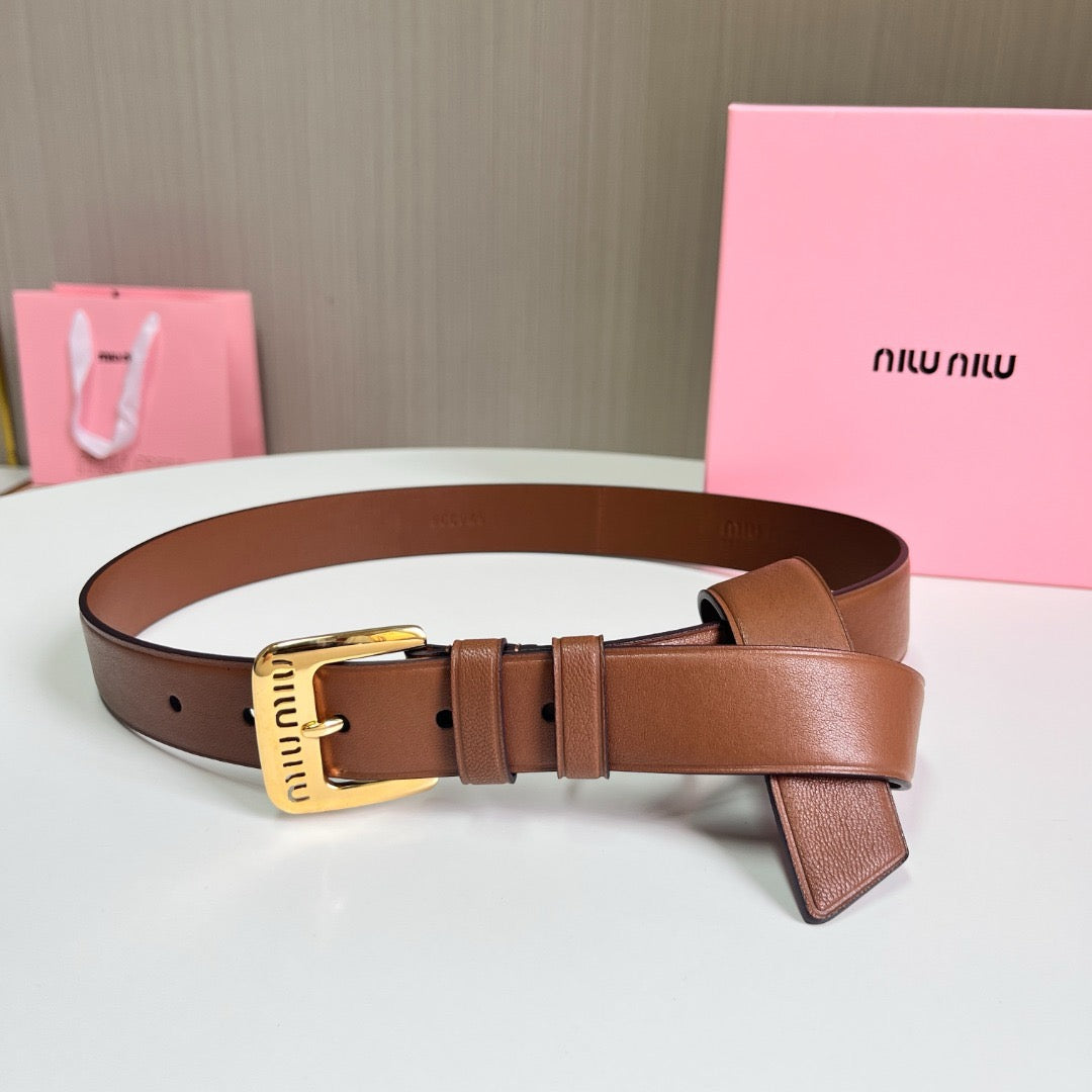MIU M BELT 3 CM