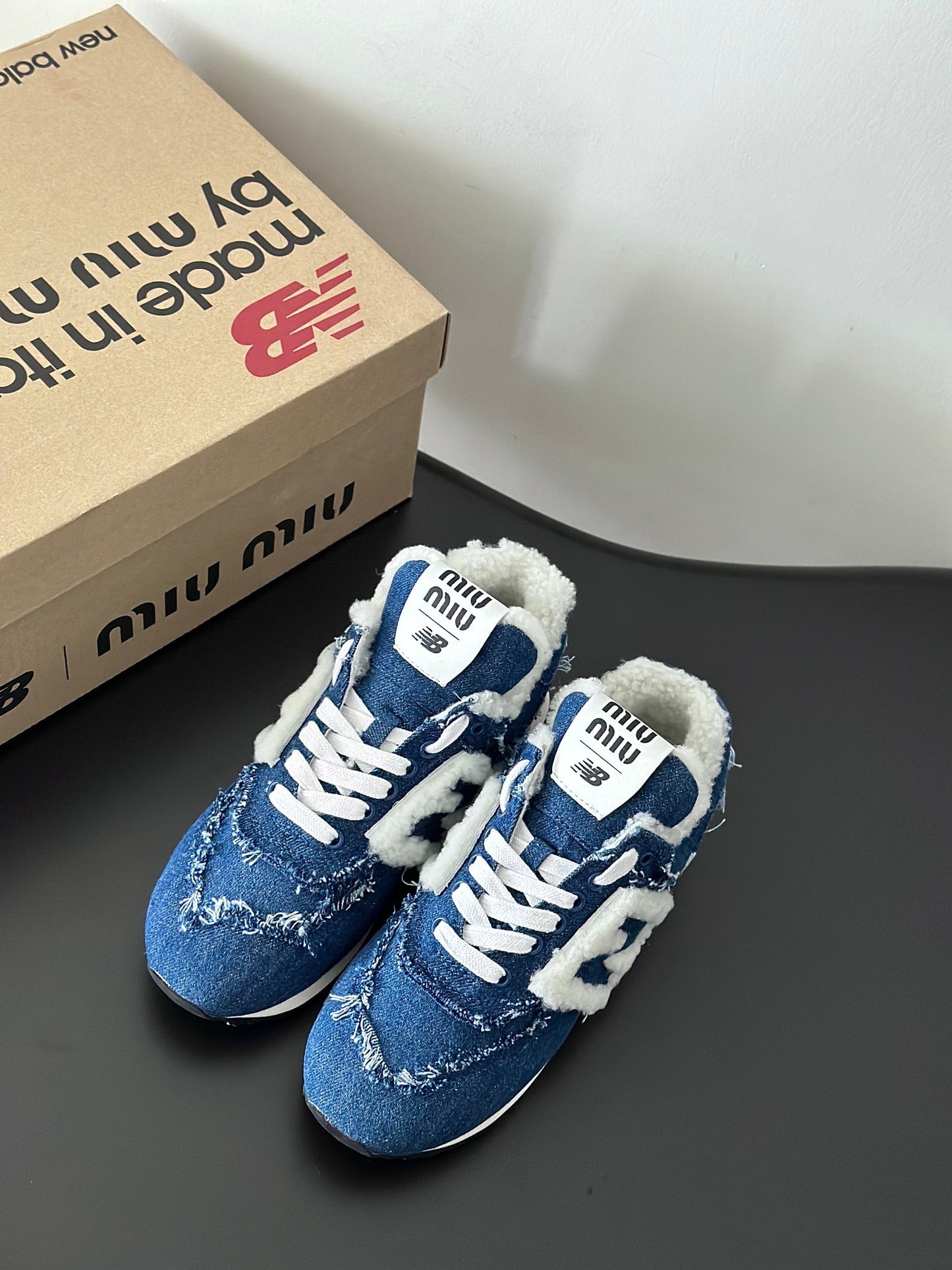 MIU M x NEW BALANCE TRAINERS