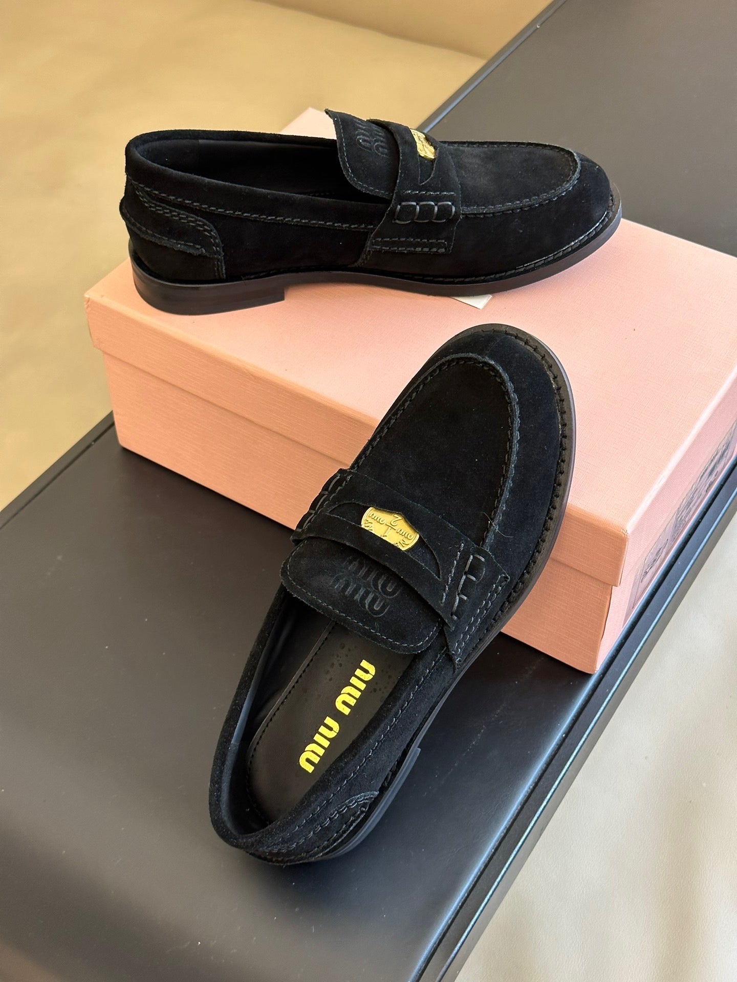 MIU M LOAFERS