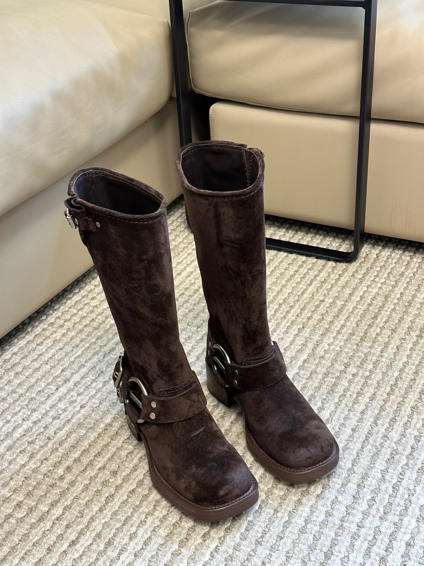 MIU M BOOTS