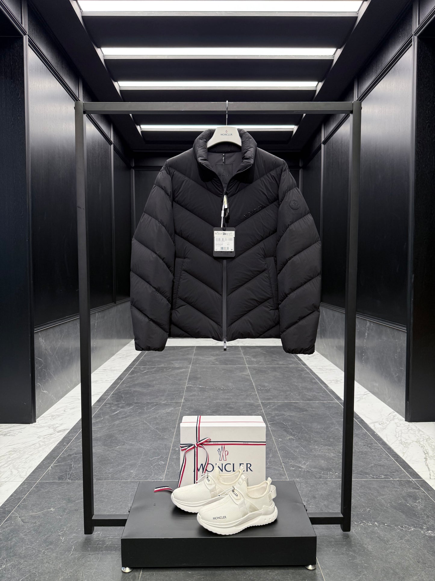 MONC MATT BLACK JACKET