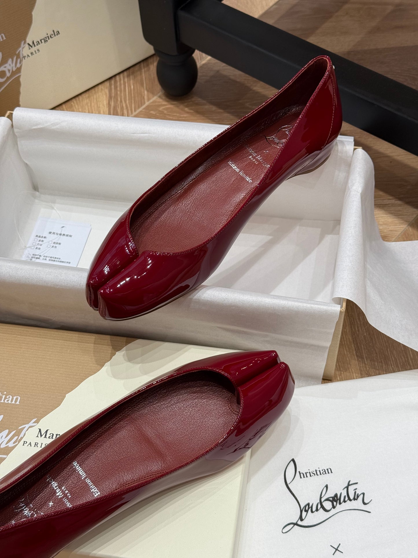 MAISON M x CL BALLET FLATS