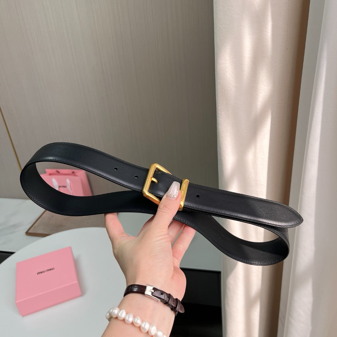 MIU M BELT 3.5 CM
