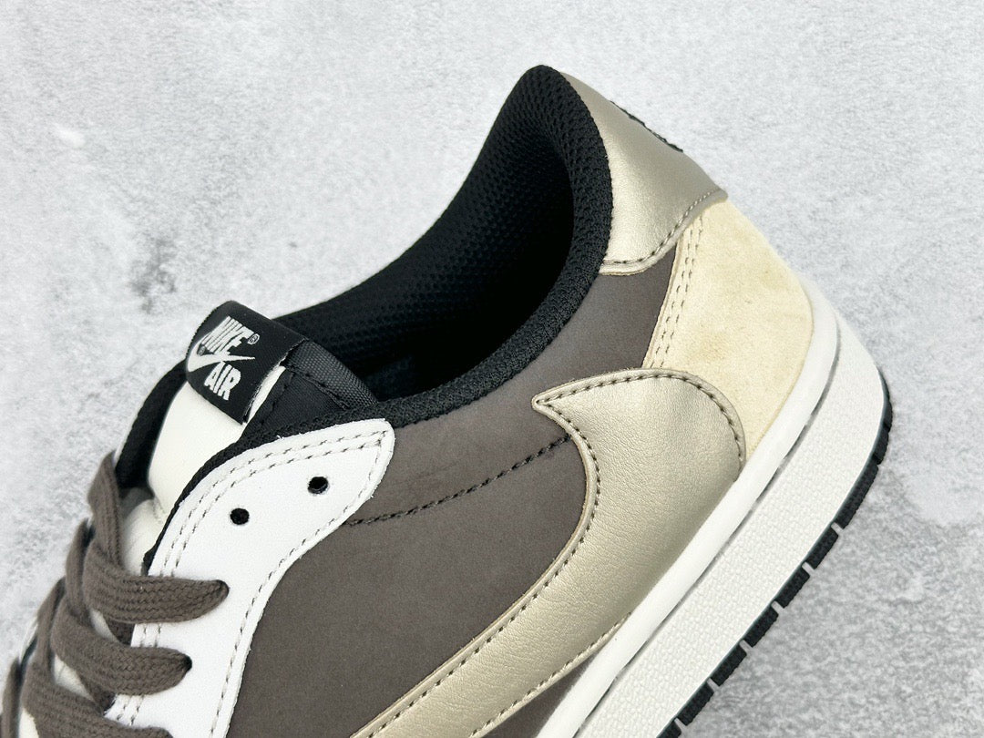 TRAVIS S x JORDAN 1 LOW REVERSE MOCHA
