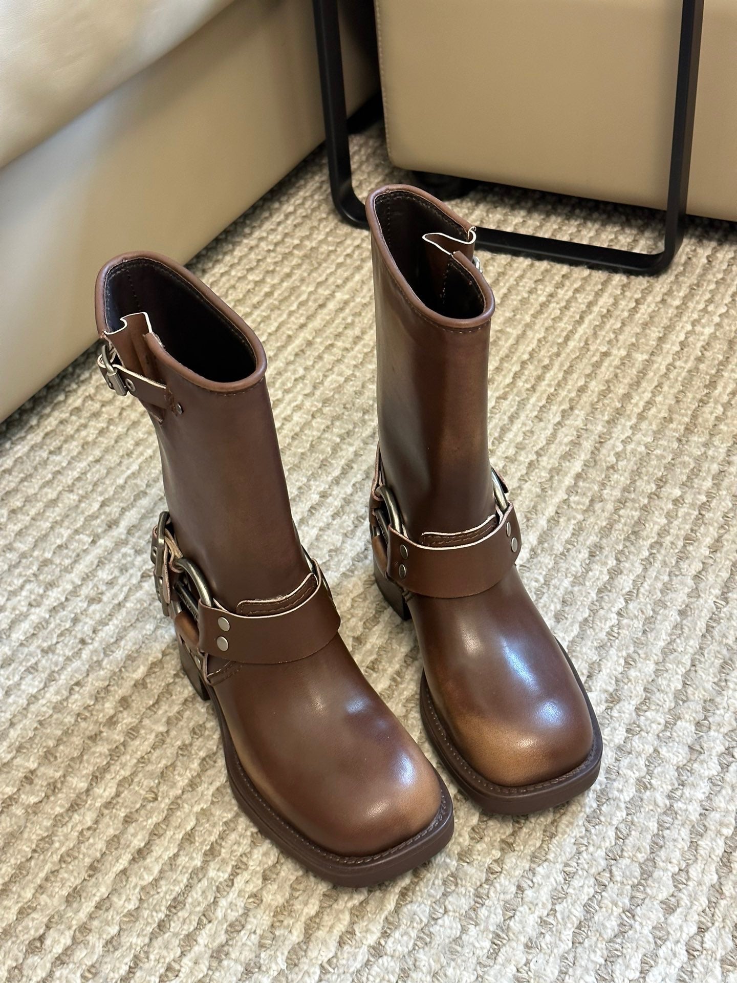 MIU M BOOTS