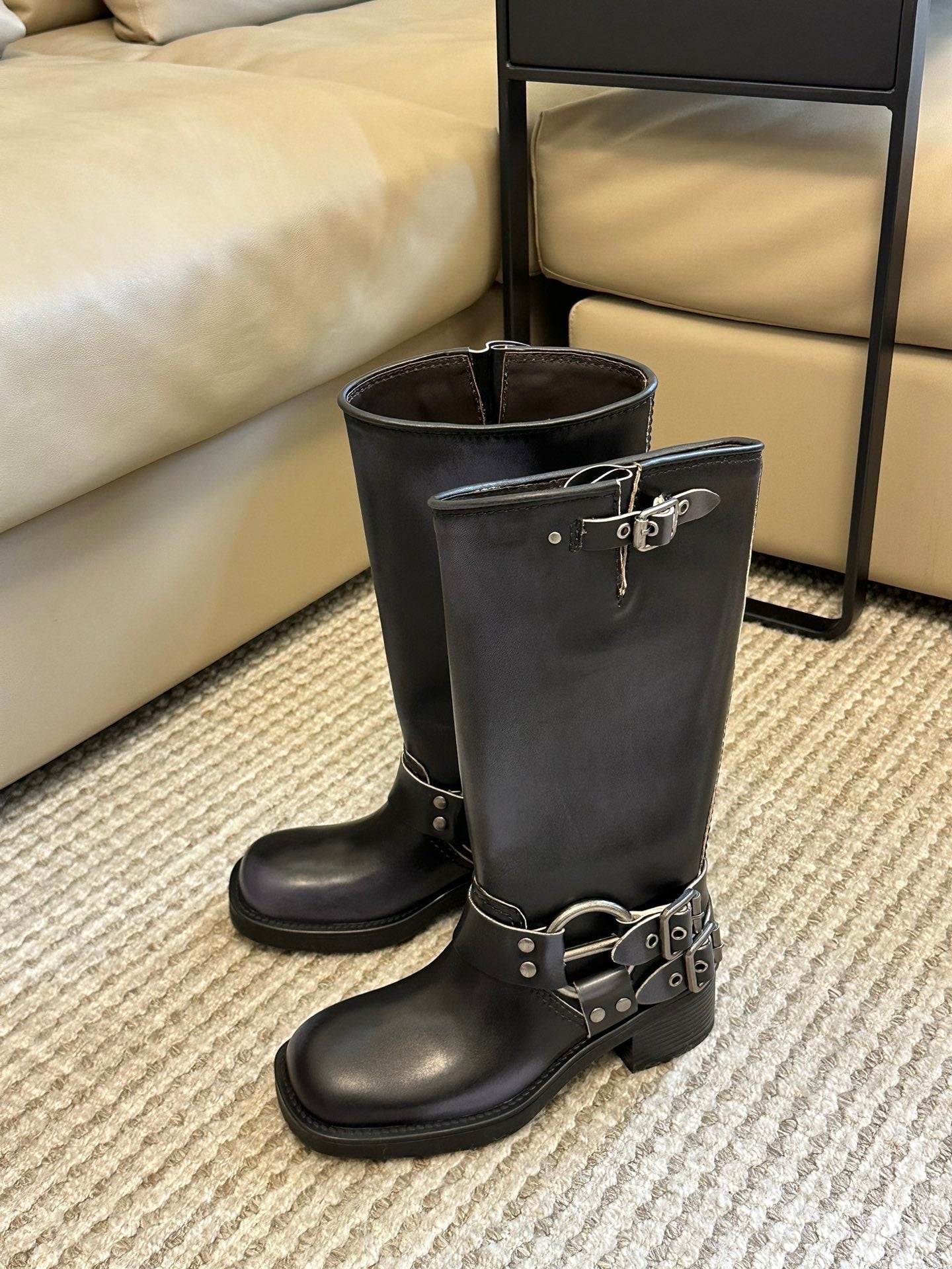 MIU M BOOTS