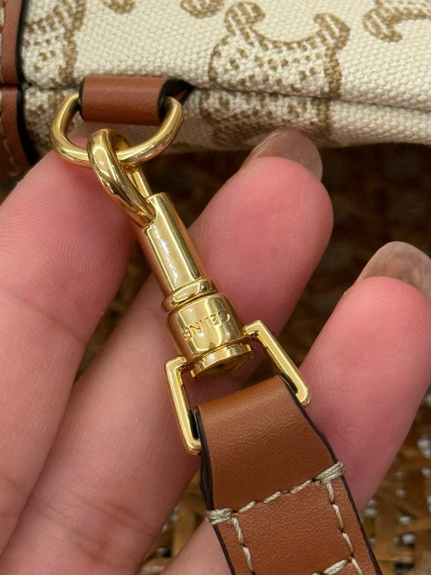 CEL SMALL POUCH WITH STRAP
