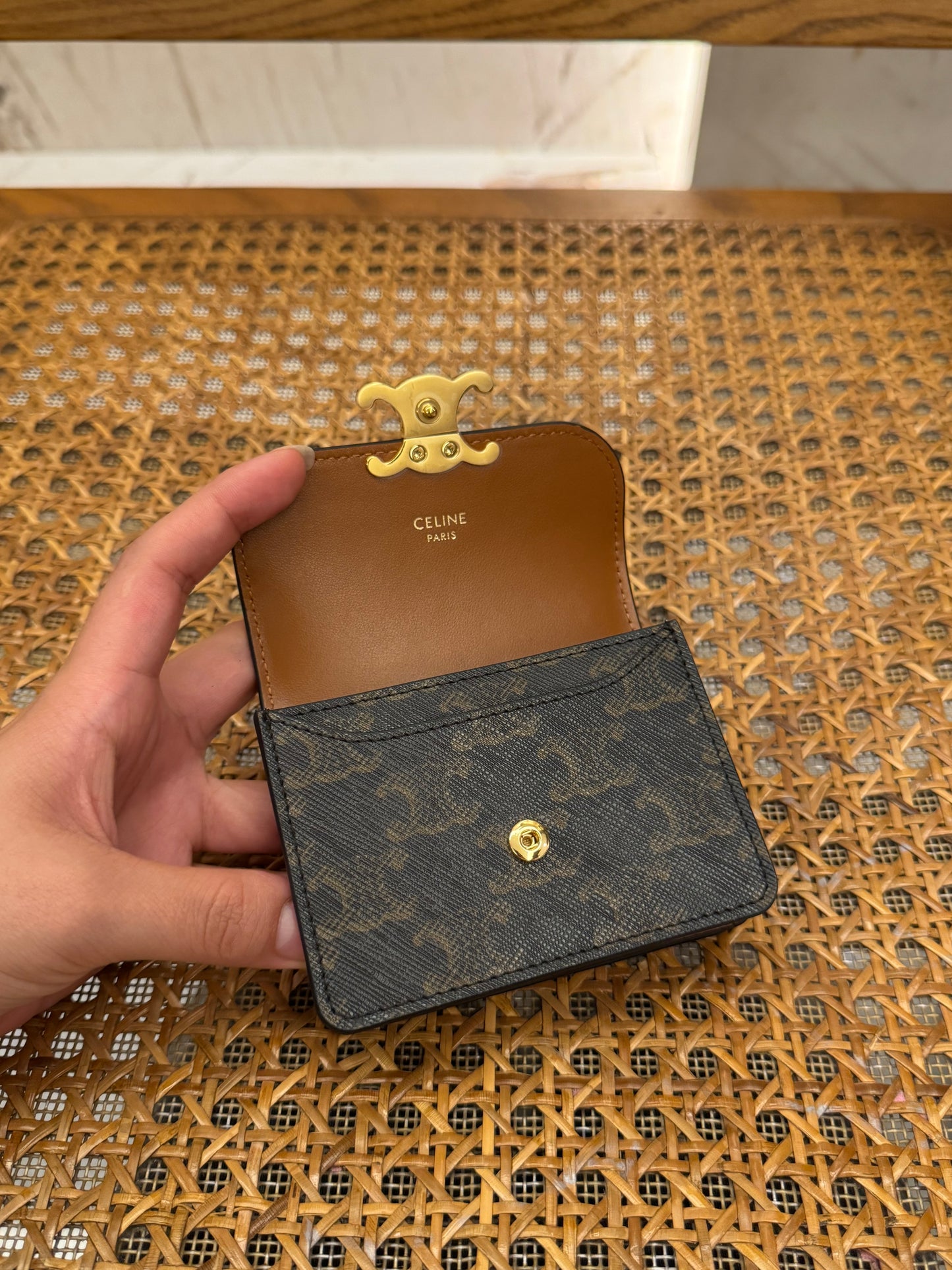 CEL BUSINESS CARD HOLDER TRIOMPHE