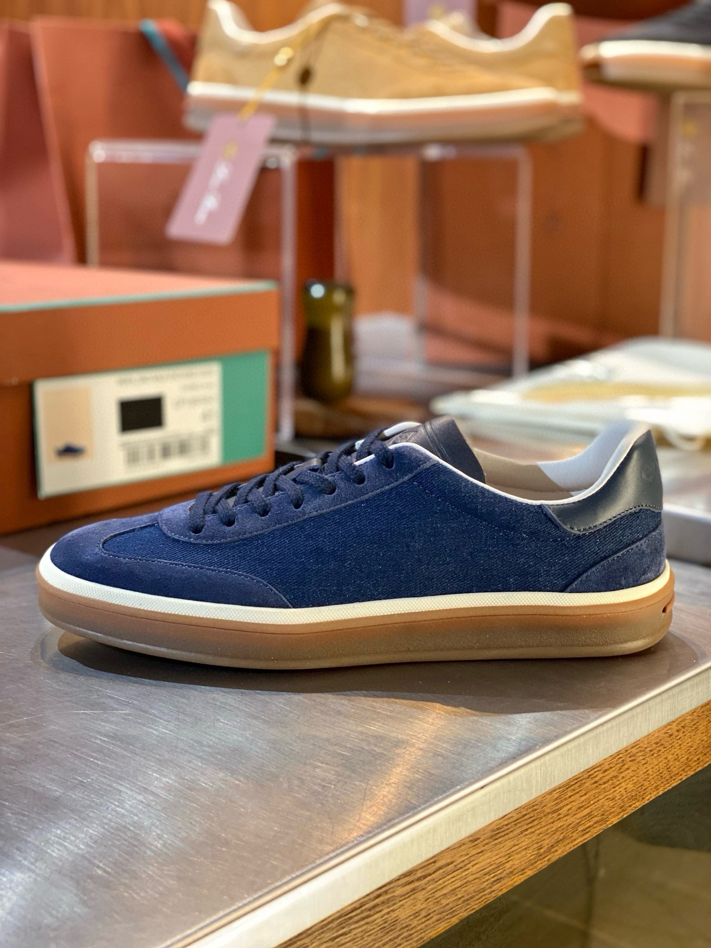 LORO P TENNIS WALK TRAINERS