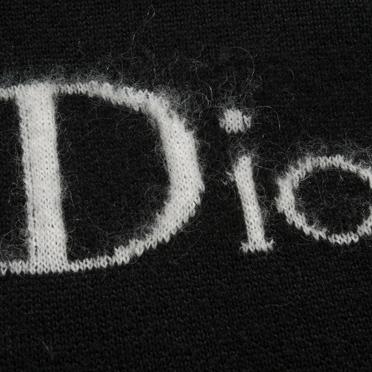 CD KNITTED HOODIE