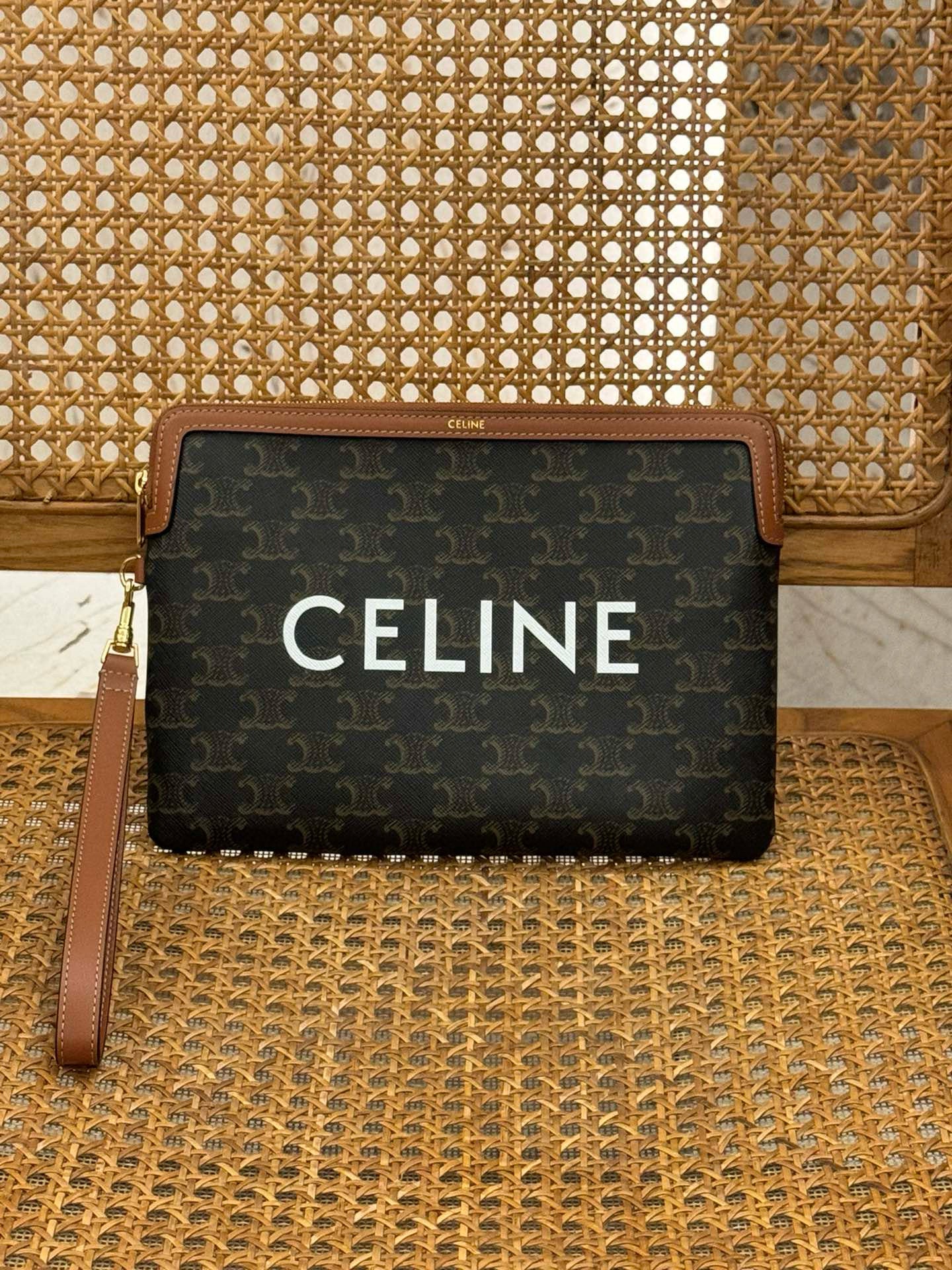 CEL SMALL POUCH WITH STRAP