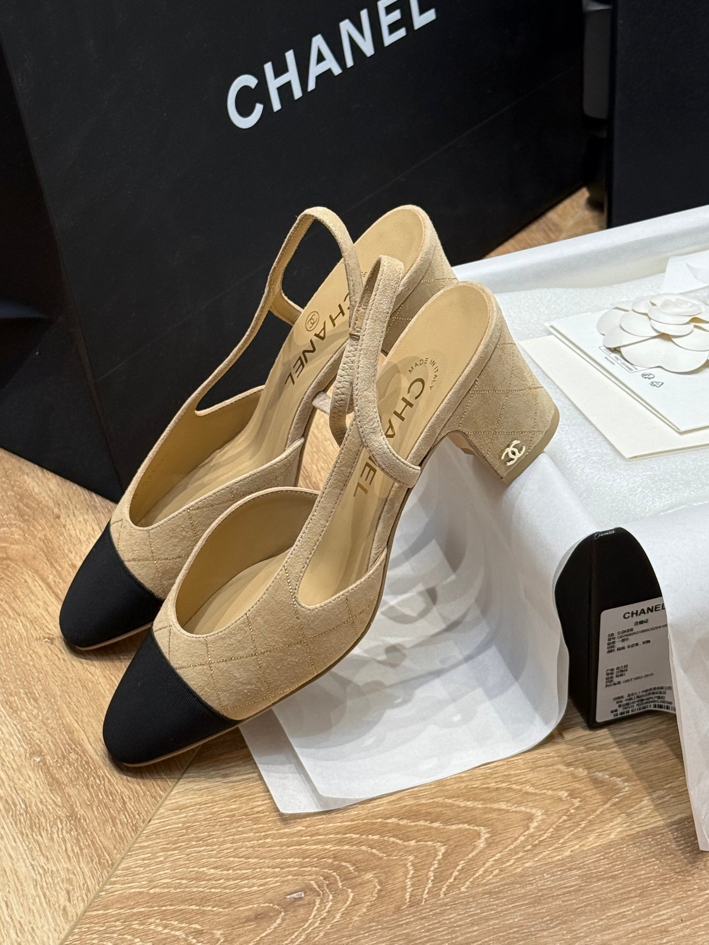 CC SLINGBACK PUMPS