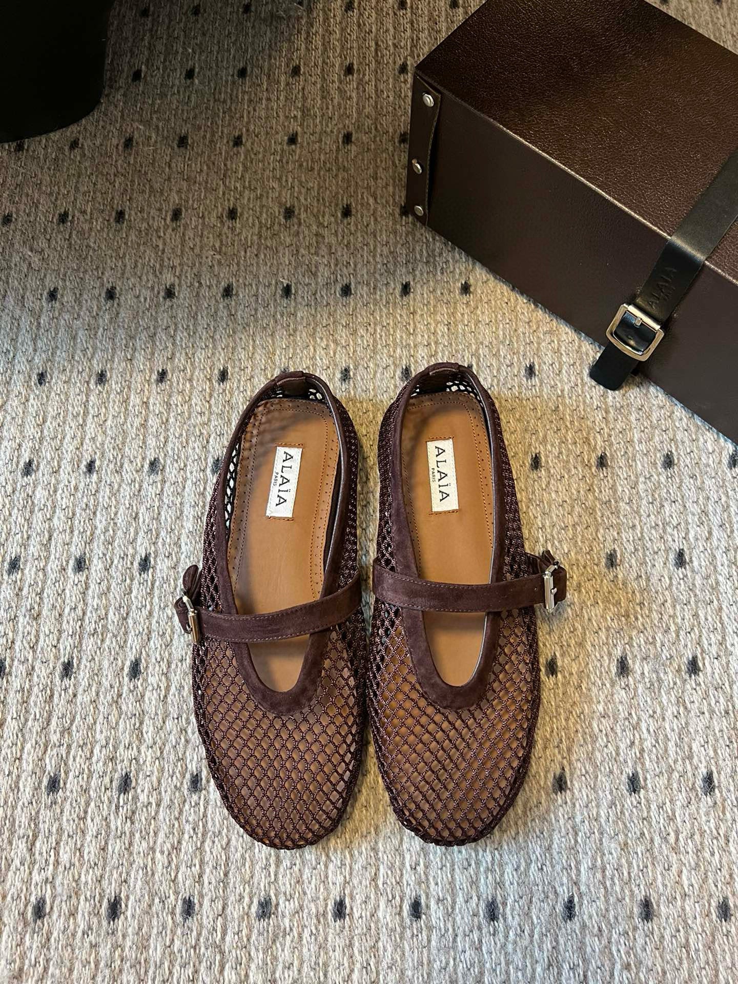 ALAIA BALLET FLATS