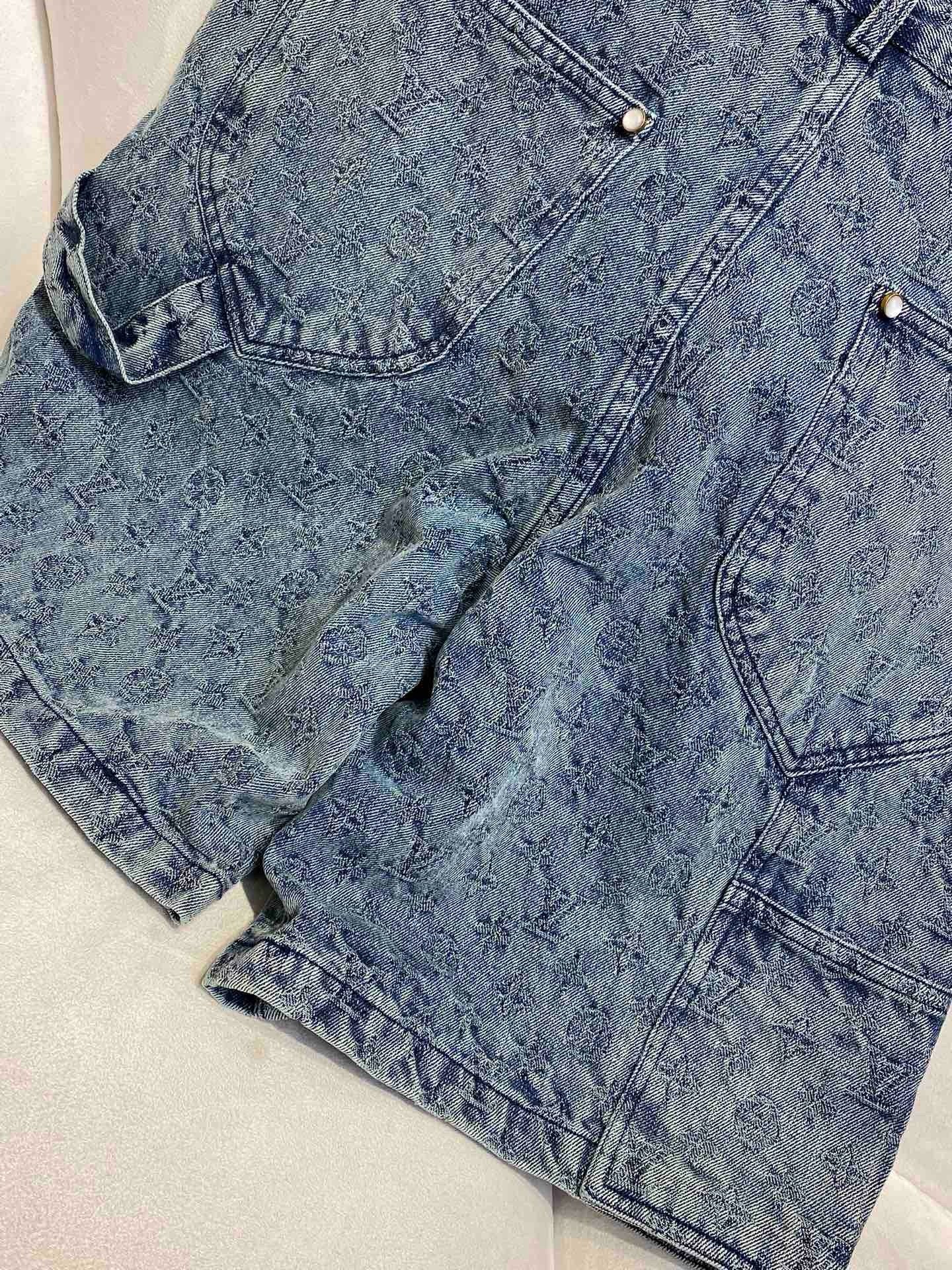 LOU DENIM SHORTS