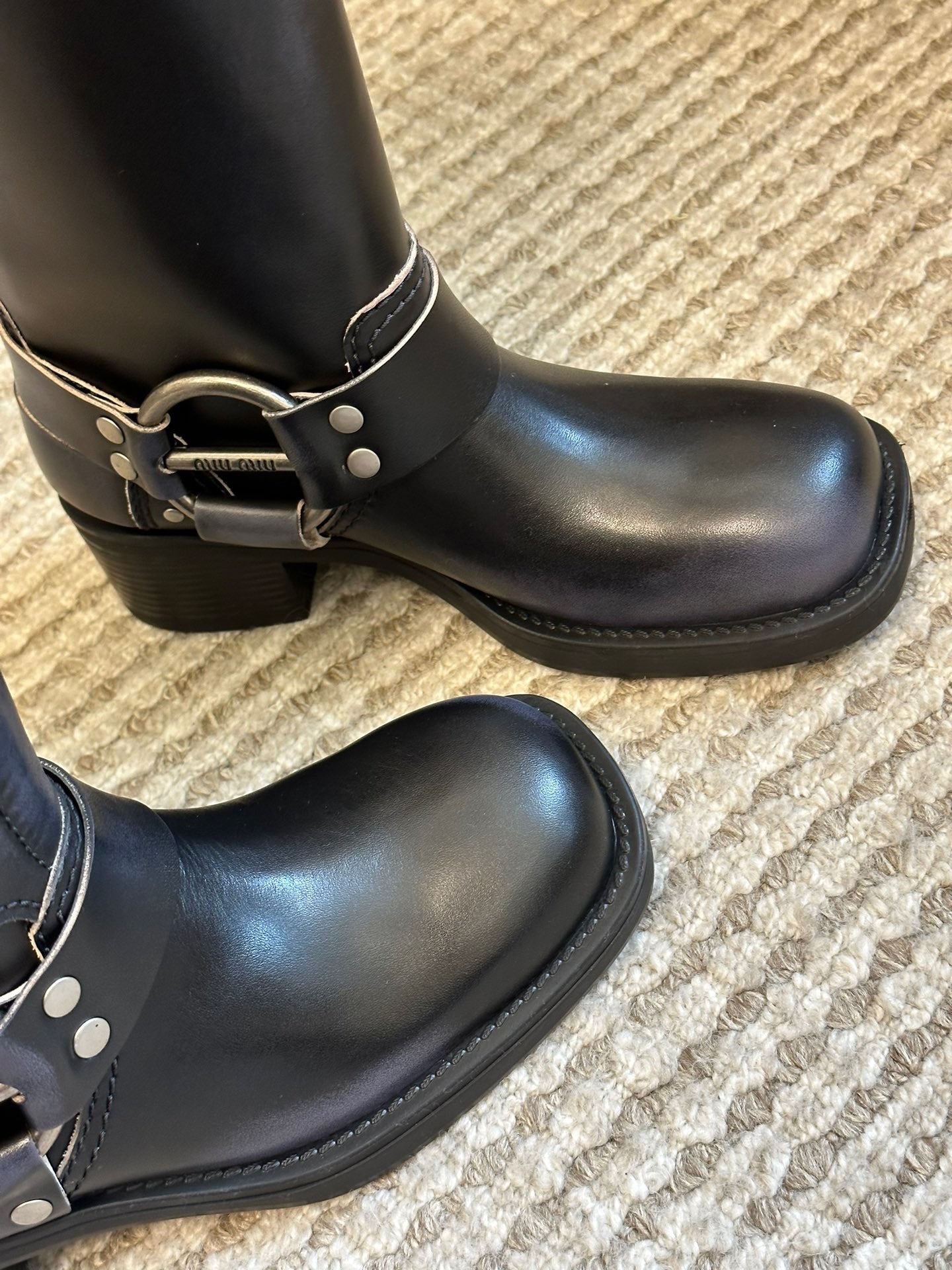 MIU M BOOTS