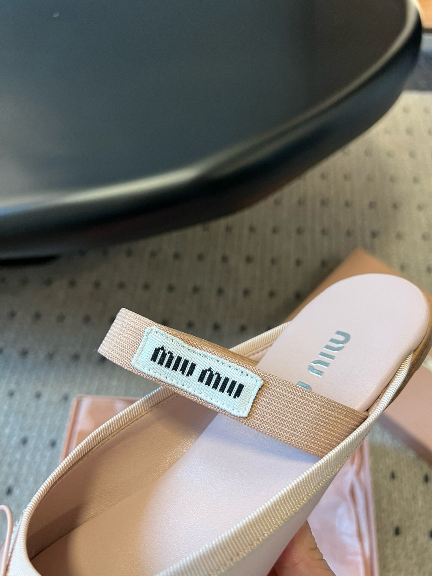 MIU M BALLERINA FLATS