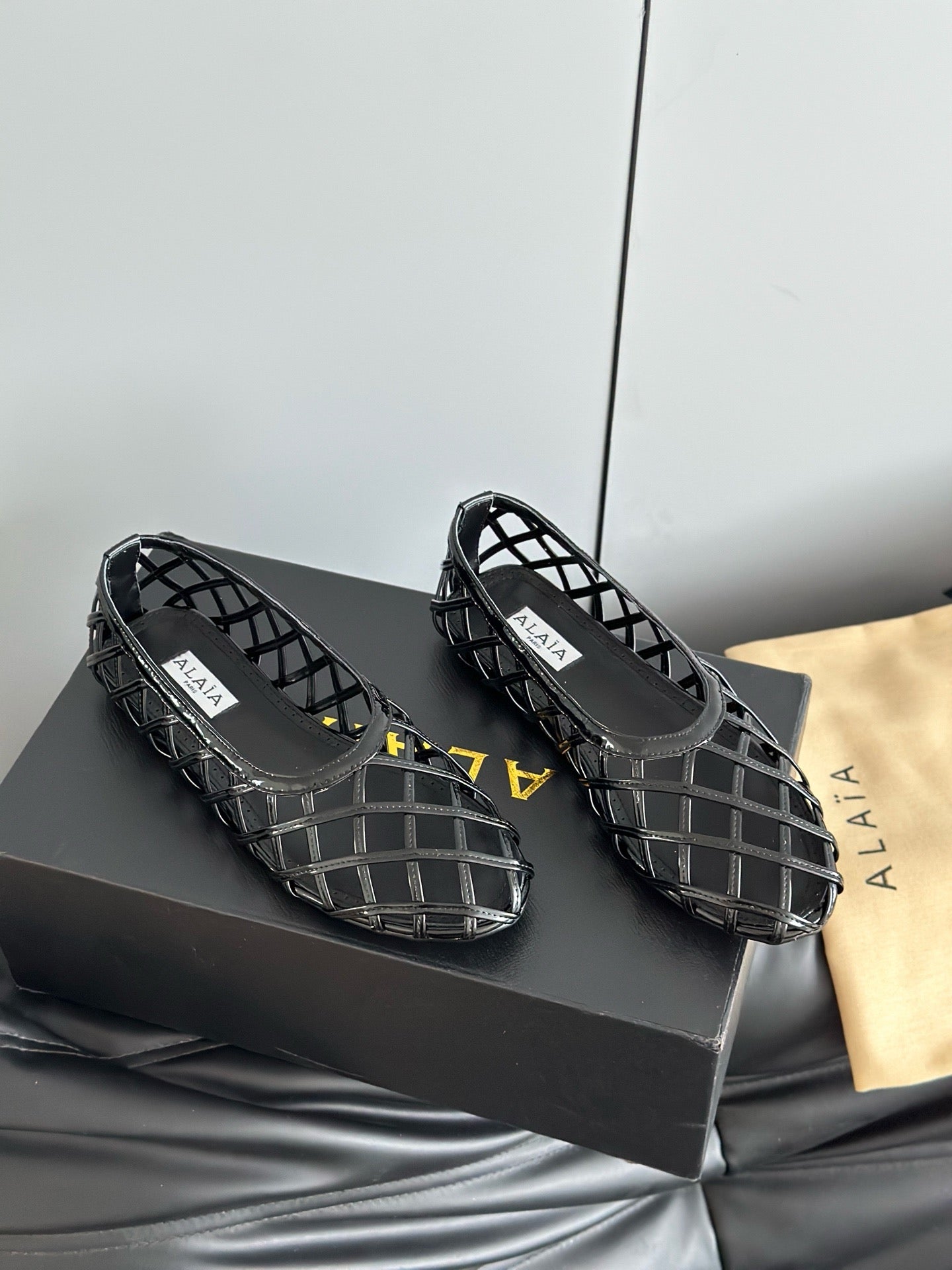ALAIA BALLET FLATS