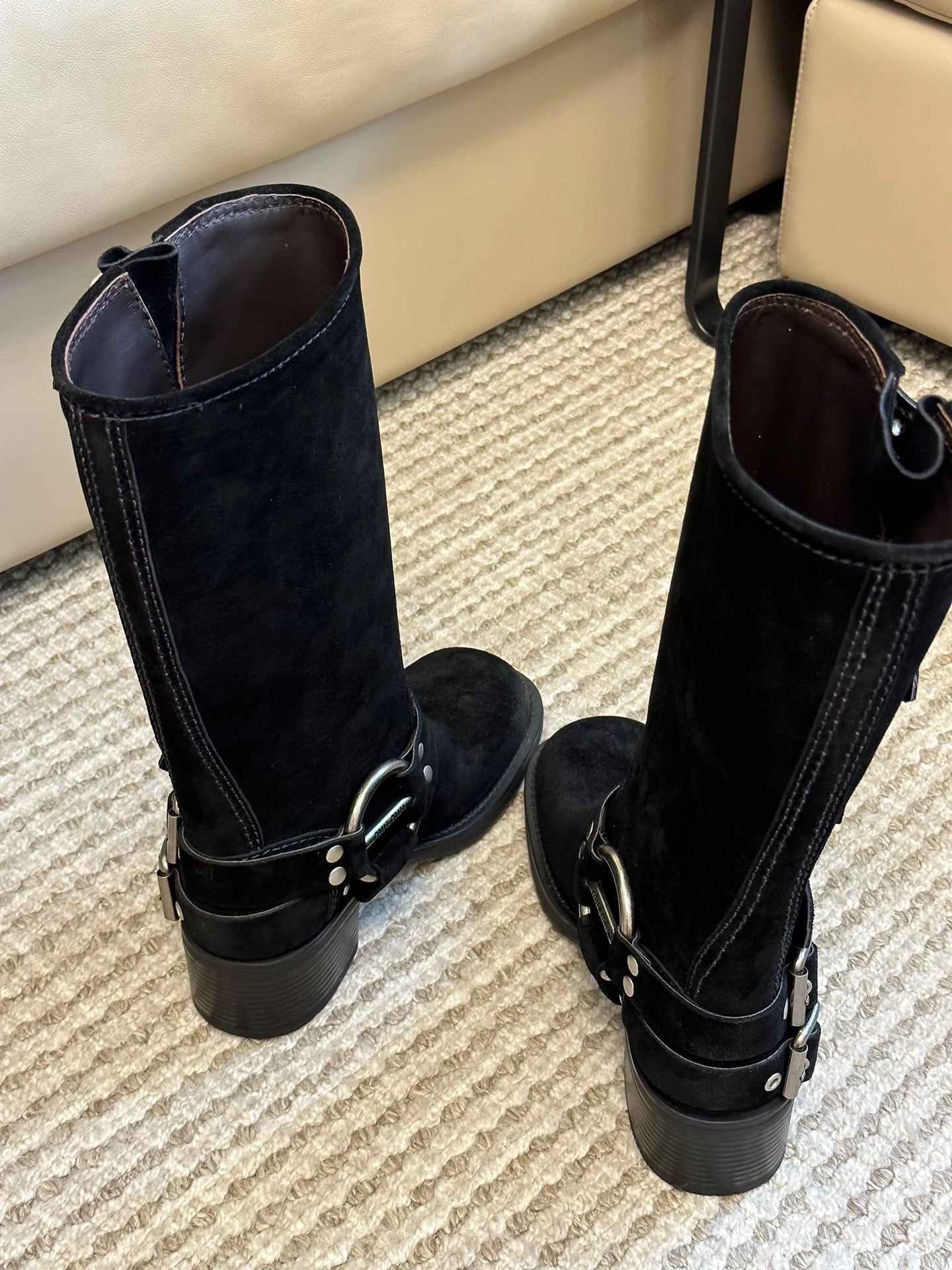 MIU M BOOTS