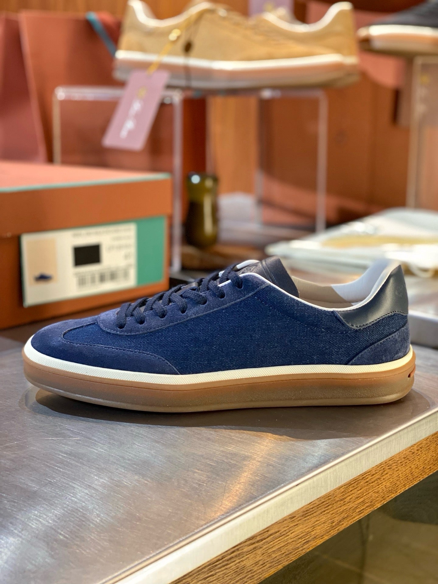 LORO P TENNIS WALK TRAINERS