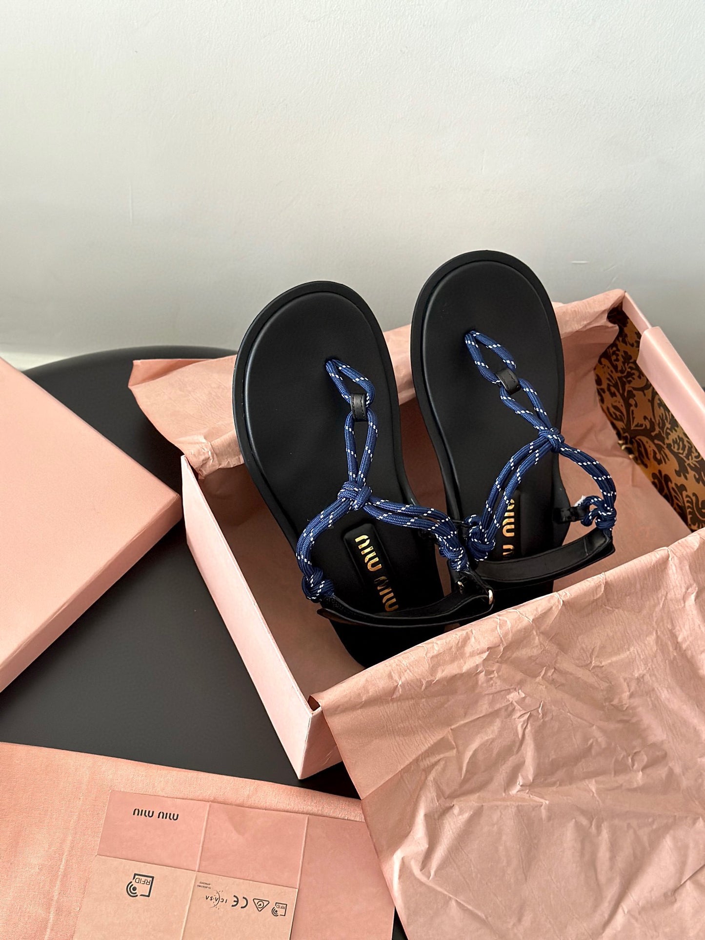 MIU M SANDALS
