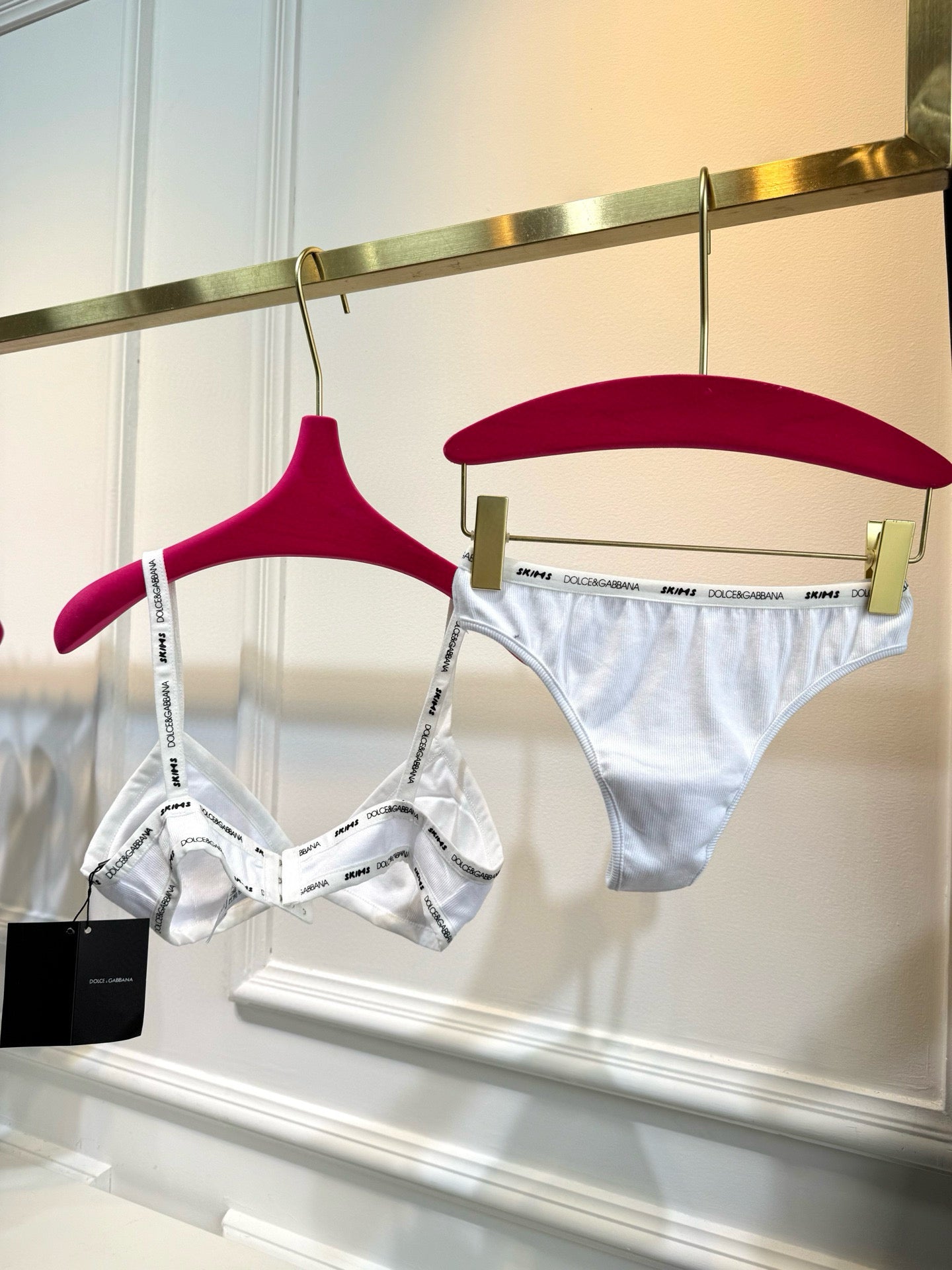SKIMS x DG BRA SET