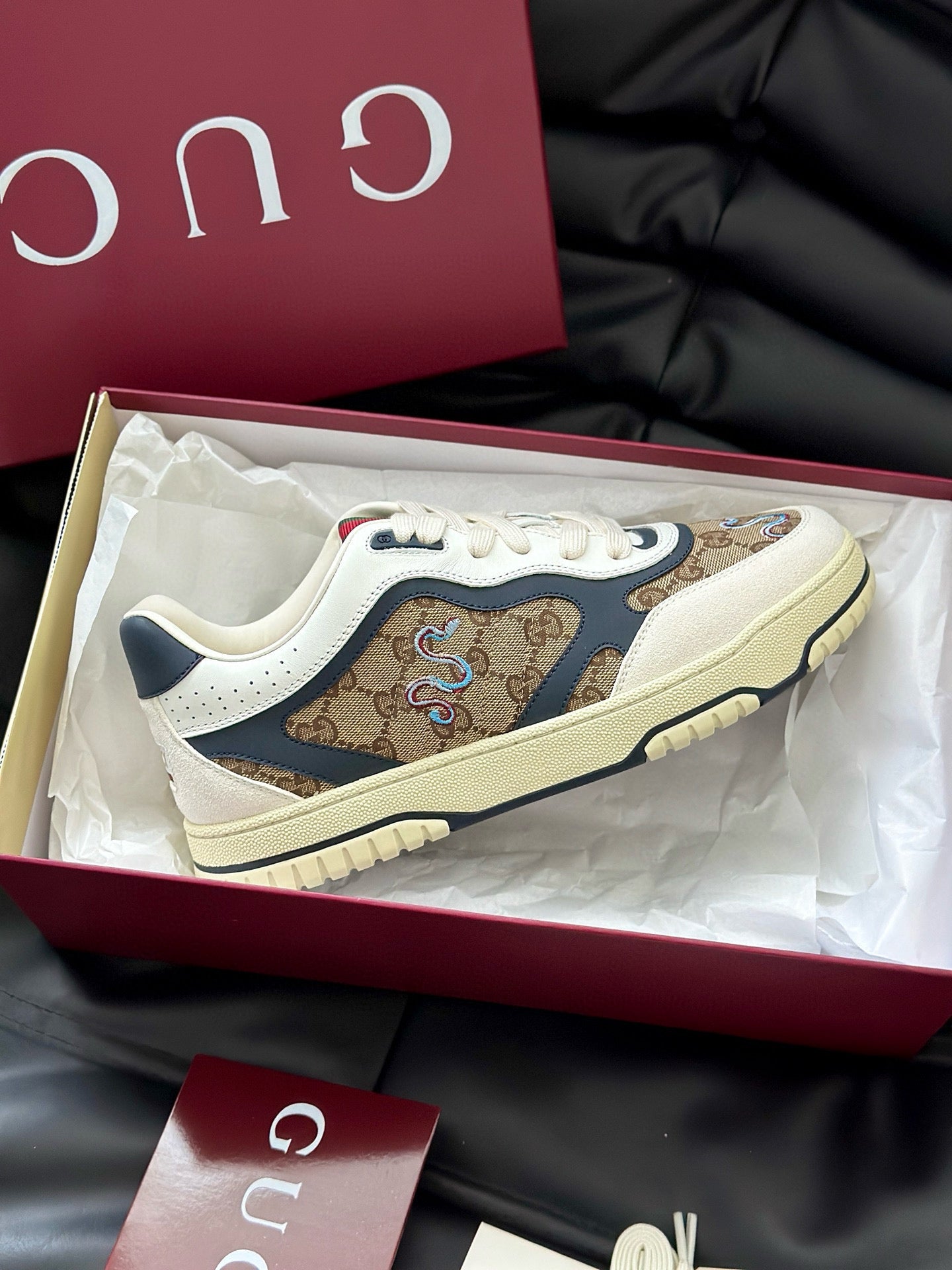 GG RE WEB SNEAKER
