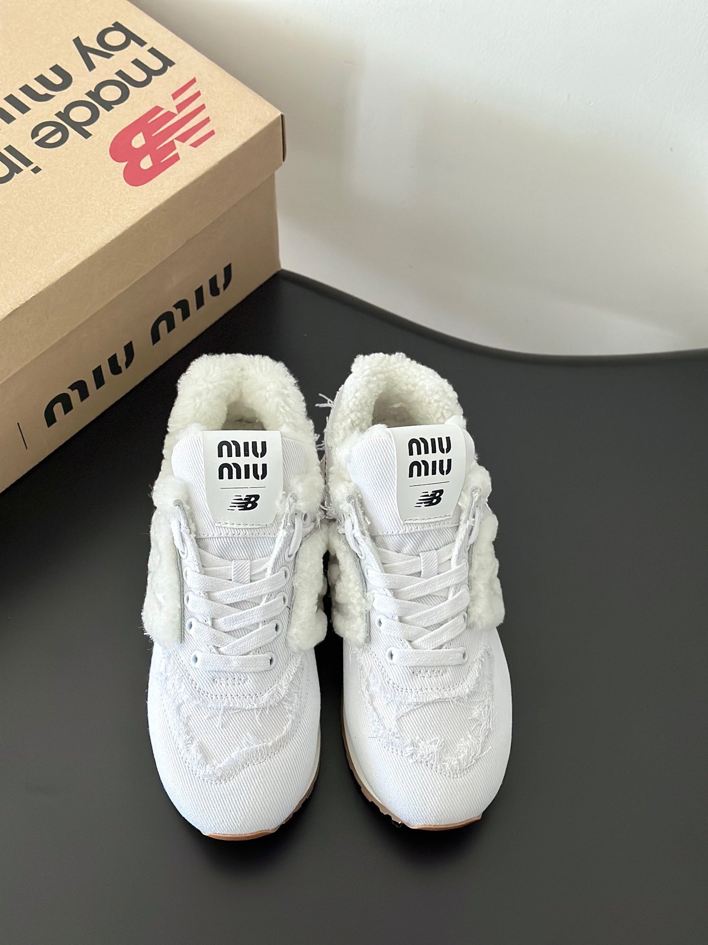 MIU M x NEW BALANCE TRAINERS