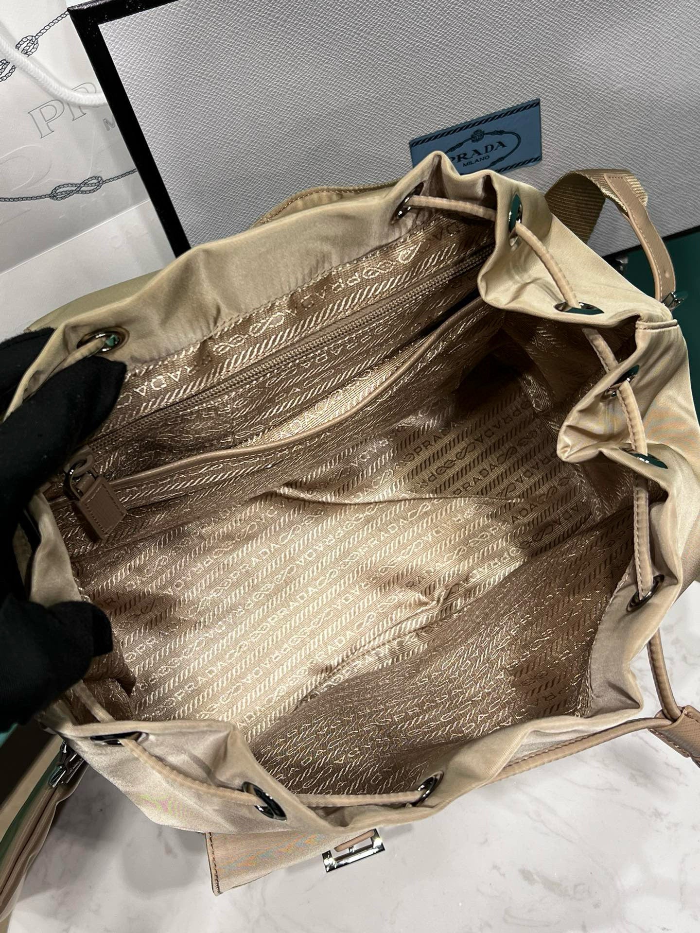 PD RE NYLON BACKPACK
