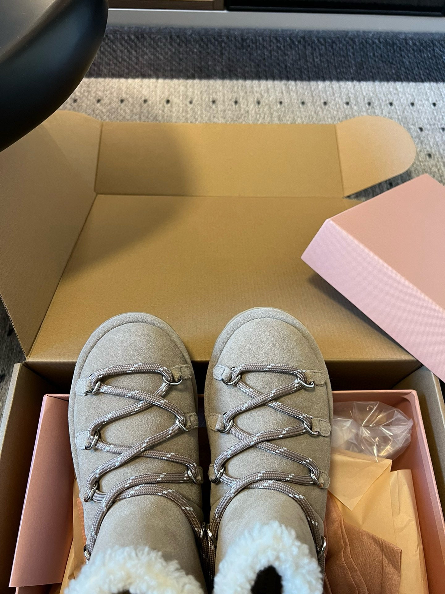 MIU M BOOTS