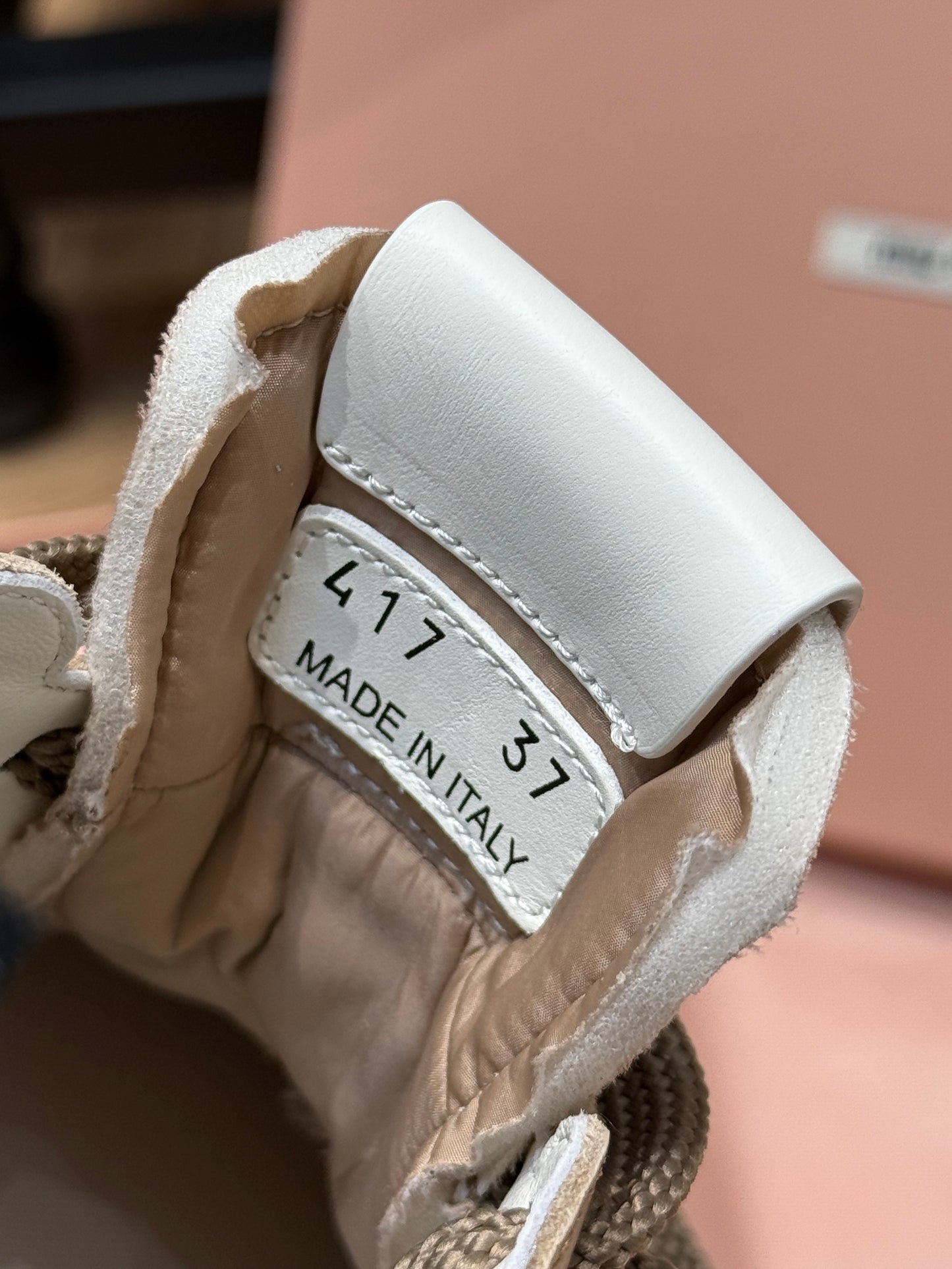 MIU M TYRE SNEAKERS